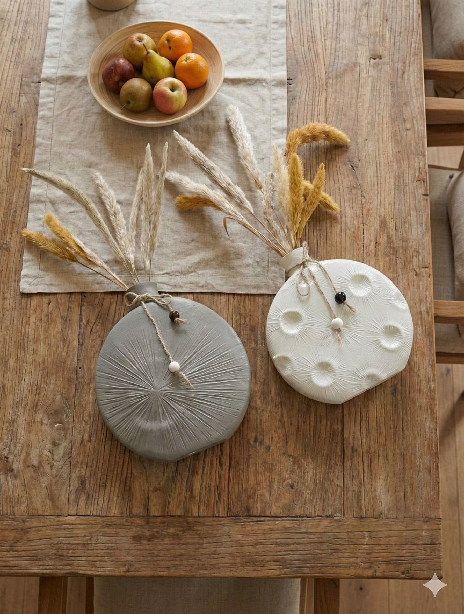 گلدان ماه دوتایی