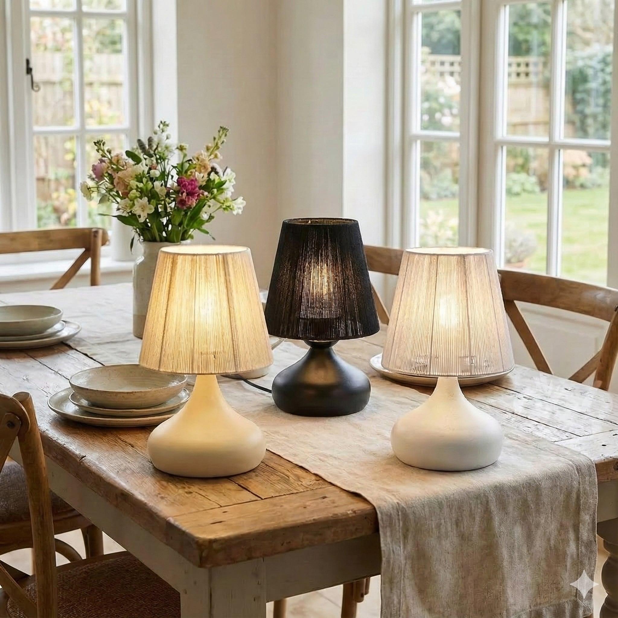 آباژور اشکی در سه رنگ مختلف